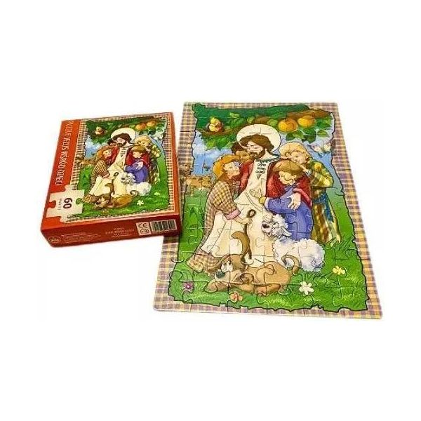Puzzle 60 - Gesù Tra I Bambini-image
