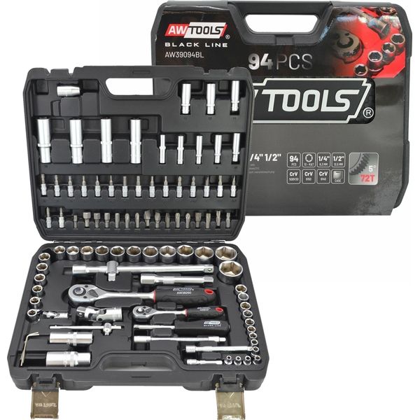 Awtools Zestaw Kluczy 94El 1/2" / 1/4"""-image