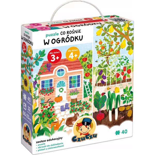 Czuczu Puzzle Cosa Cresce Nel Giardino 92771 - Puzzle Educativi Per Bambini-image