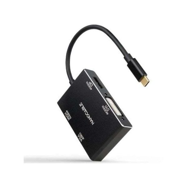 Hub USB-C Nanocable 10.16.4307 Nero-image