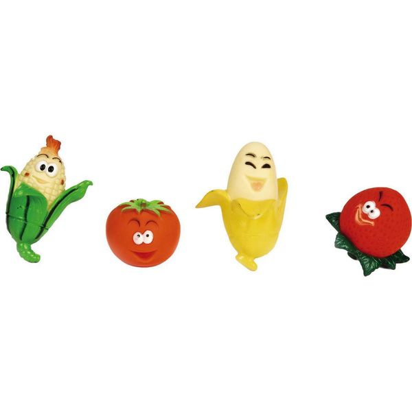 Beeztees Fruit Jammi - Gioco Per Cani - Vinile - Colori Assortiti-image