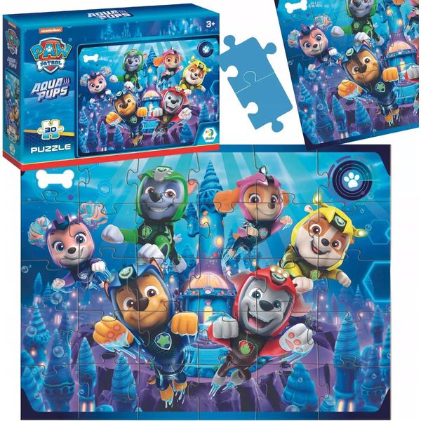 Puzzle Paw Patrol: Aqua Pups 30 Pezzi-image