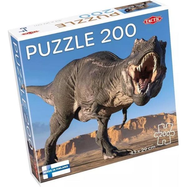 Puzzle Di Gambe Di Tirannosauro, 200 Pezzi.-image