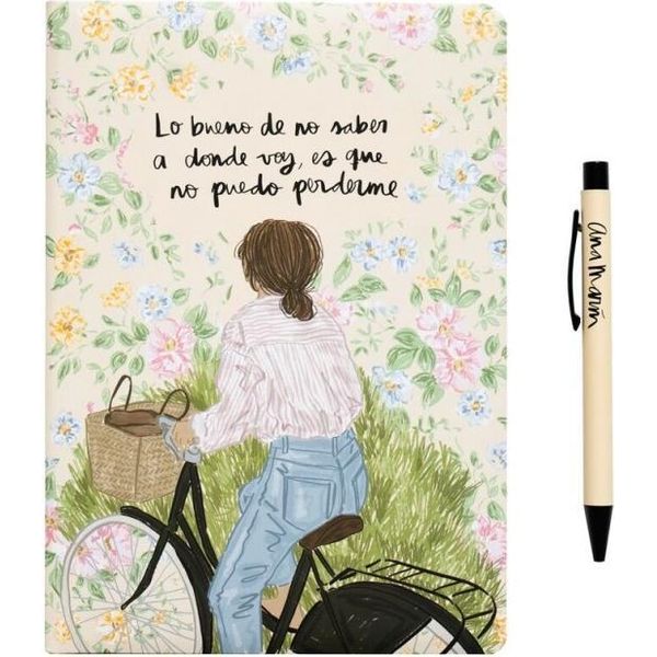 Erik Editores Ana Marin Set Notebook Premium A5 Con Penna Multicolore Multicolore Taglia Unica-image