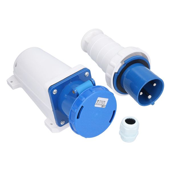 Connettore Industriale, Presa A Spina Impermeabile, Connettore Di Alimentazione Industriale, Connettore A Spina Impermeabile, Presa A Spina Industriale, Presa Per L'aviazione-image