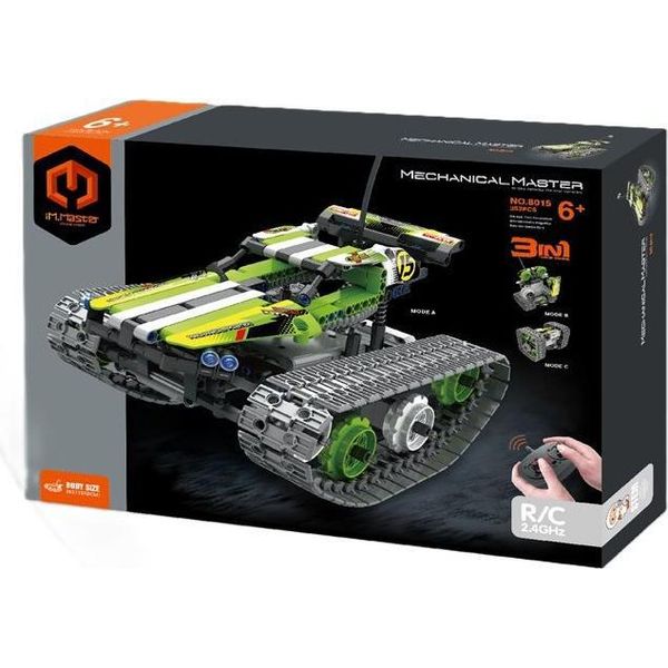 Im Master Im.Master Rc Building Blocks 3-In-1 Tracked Vehicle 353 Pieces-image