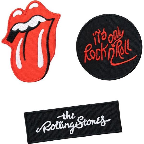 Erik Editores The Rolling Stones Set Di 3 Toppe Multicolore Taglia Unica-image