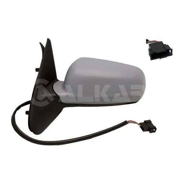 Alkar 6125070 - Oe 6N0857537GRU Specchio Esterno, Sinistro Per Cordoba (6K), Ibiza (6K)-image