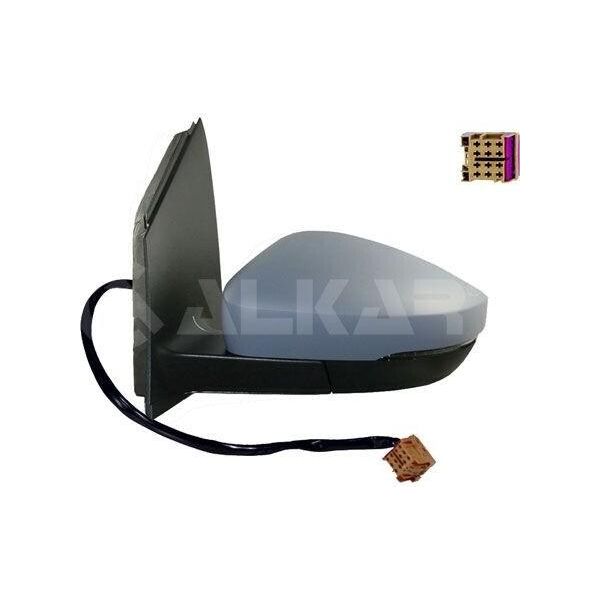 Alkar 6139123 - Oe 6R0857537BGRU Specchio Esterno Sinistro Per Polo (6C, 6R)-image