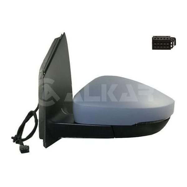 Alkar 6135123 - Oe 6R0857537BGRU Specchio Esterno Sinistro Per Polo (6C, 6R)-image