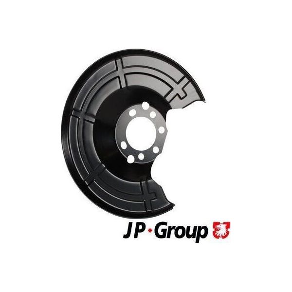 Jp Group 1264300100 - Oe 90498290 Piastra Di Ancoraggio, Asse Posteriore Per Meriva B (S10), Astra G, Zafira A, Zafira B, Combo, Meriva (X03), Combo Tour, Astra H-image