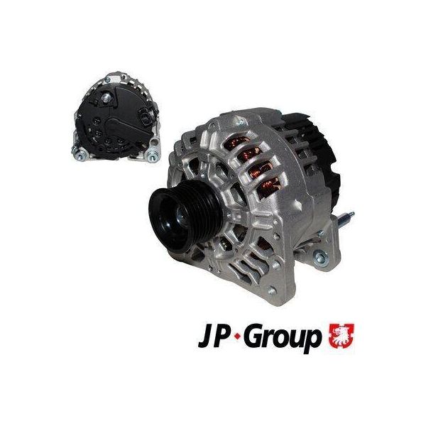 Jp Group 1190103600 - Alternatore Oe 03D903025J Per Rapid (Nh), Polo (9N), Ibiza (6L), Cordoba (6L), Fabia I (6Y), Fox (5Z), Roomster (5J), Fabia Ii (54), Ibiza (6J, 6P), Polo (6C, 6R)-image
