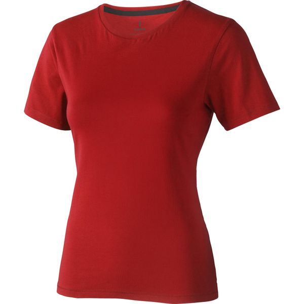 T-Shirt Elevate Da Donna Nanaimo, Manica Corta PF1808 (M) (Rosso)-image
