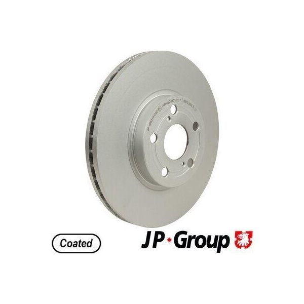 Jp Group 4863101500 - Oe 4351205040 Disco Freno, Asse Anteriore Per Avensis (T25)-image