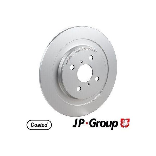 Jp Group 4863201300 - Oe 424310D060 Disco Freno, Asse Posteriore Per Yaris (P13), Yaris (P9)-image