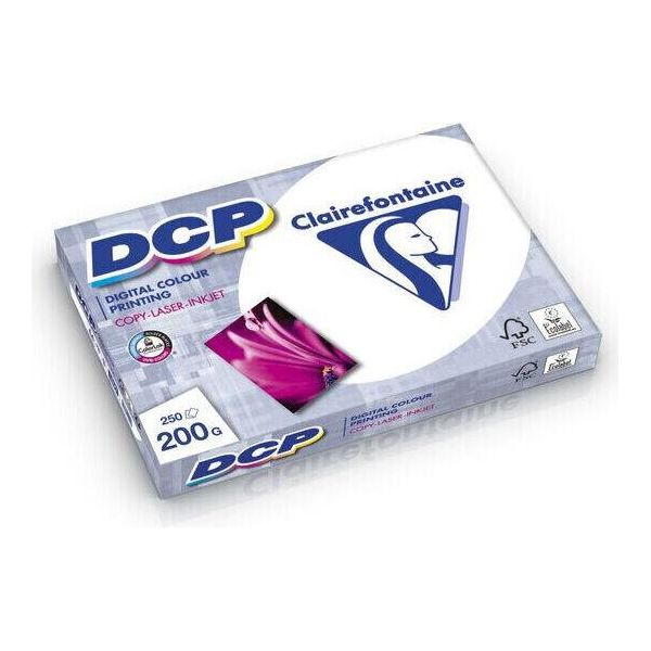 Clairalfa 1807C Carta Multifunzione Clairalfa Dcp, Din A4, 200 G/M², Bianco-image