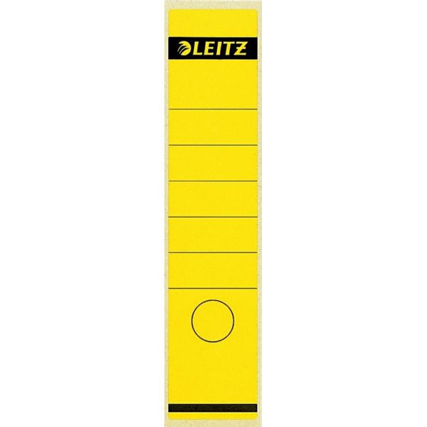 Etichetta Posteriore Leitz, Autoadesiva, Lunga/Larga, 285 X 61,5 Mm, Gialla, 10 Pezzi-image