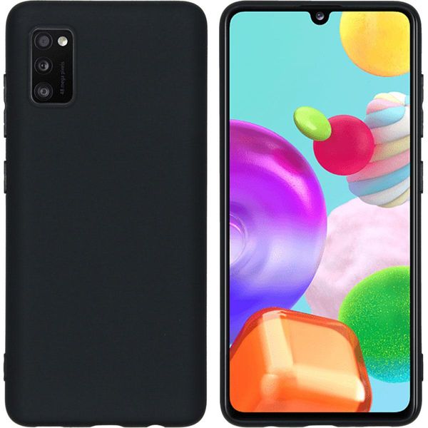 Imoshion Custodia Protettiva Samsung Galaxy A41 Custodia Posteriore Per Telefono Cellulare Per Samsung Galaxy A41 - Nero-image