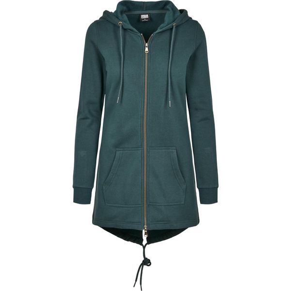 Urban Classics Donna - Sweat Parka Zip Hoody Bottiglia - L-image