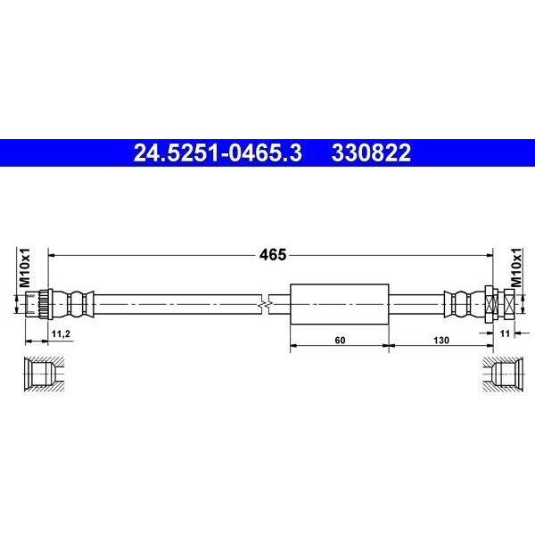 Ate 24.5251-0465.3 - Oe 46286 00QAA Telaio Di Sostegno Per Movano (X70)-image