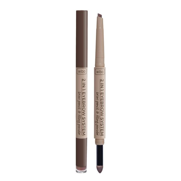 Wibo Eyebrows 2In1 - Matita E Spugna Di Precisione Per Un Make-Up Perfetto.-image