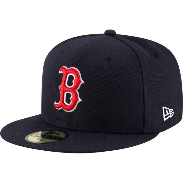 Berretto KšIltovka New Era 59Fifty Authentic On Field Game Boston Red Sox Navy - 6 7/8-image