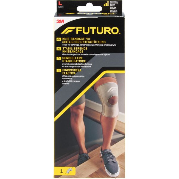 Futuro™ 46165DABI Futuro™ Kniebandage 46165DABI, Gr. L Grau 43,2-49,5 Cm, 1 St.-image