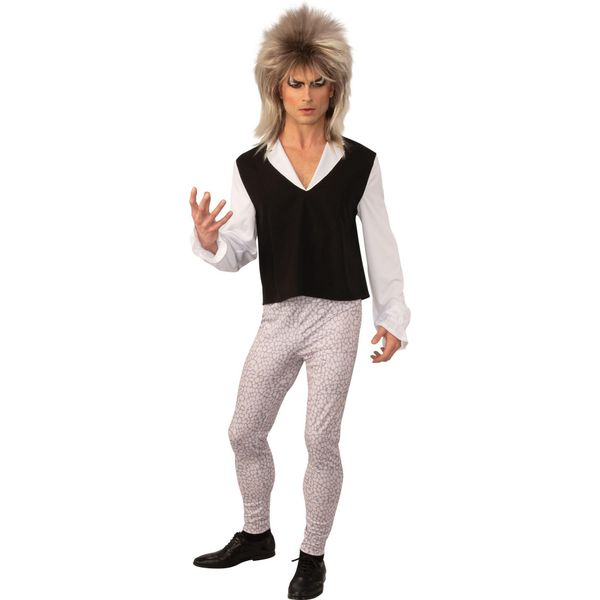 Bristol Novelty - Costume Da Uomo "Goblin Overlord"" BN2955 (Xl) (Bianco/Nero)"-image