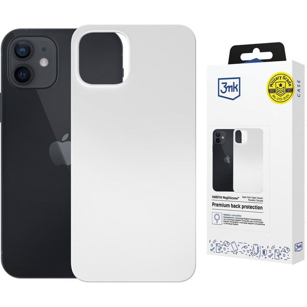 Apple Iphone 12 - 3Mk Hardy Magsilicone Bianco-image