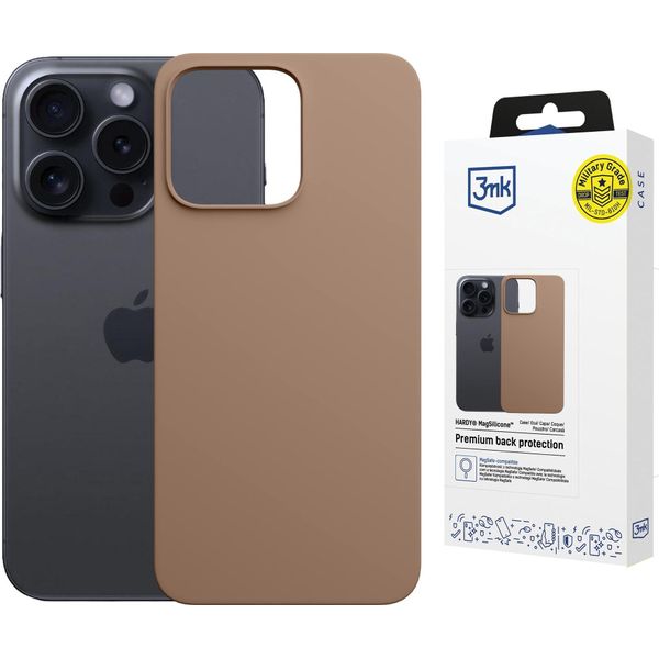 Apple Iphone 14 Pro Max - 3Mk Hardy Magsilicone Gold-image
