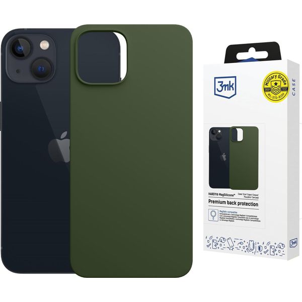 Apple Iphone 15 - 3Mk Hardy Magsilicone Verde Alpino-image