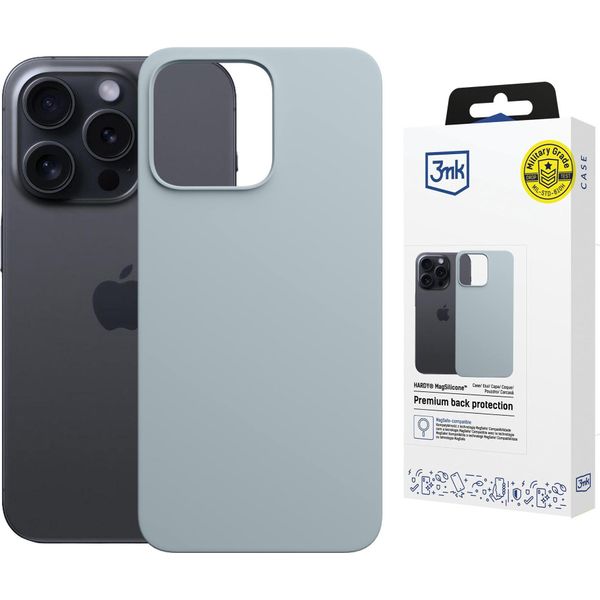 Apple Iphone 13 Pro Max - 3Mk Hardy Magsilicone Sierra Blue-image