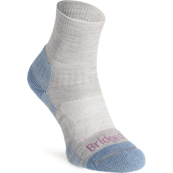Bridgedale Hike Lightweight Merino Performance 3/4 Crew Donna Velikost: M / Barva: Grigio/Blu Fumé-image