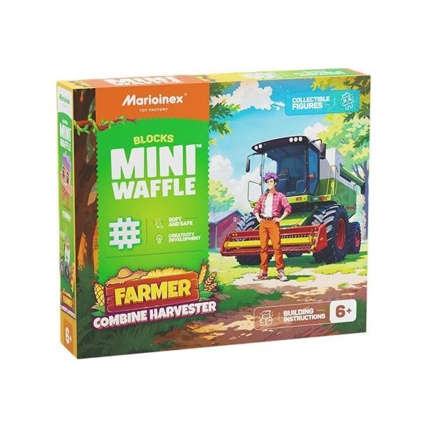 Marioinex Klocki Waffle Farmer Kombajn 50El 07528-image
