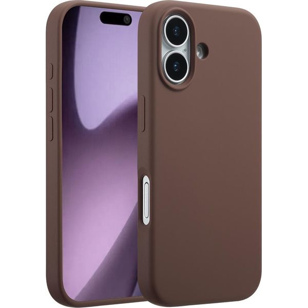 Custodia Per Iphone 17 - Silicone - Accezz Soft Case/Backcover - Marrone-image