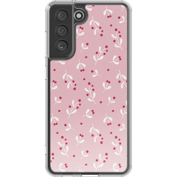 Samsung Galaxy S21 Fe Cover - Silicone - Imoshion Soft Case/Backcover - Rosa-image