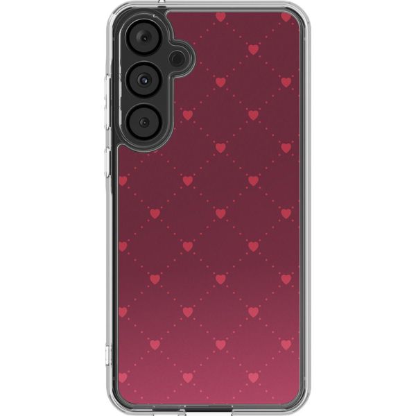 Samsung Galaxy A55 Sleeve - Silicone - Custodia/Copertura Morbida Imoshion - Rosso-image