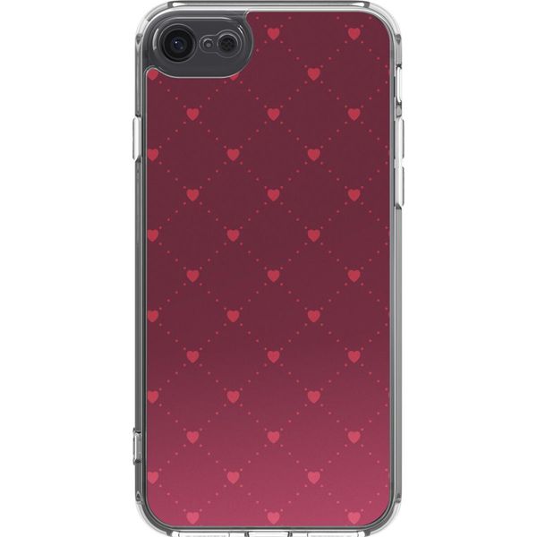 Iphone Se 2022/ Iphone Se 2020/ Iphone 8/ Iphone 7 Custodia - Silicone - Imoshion Custodia Morbida/Copertina Posteriore - Rosso-image
