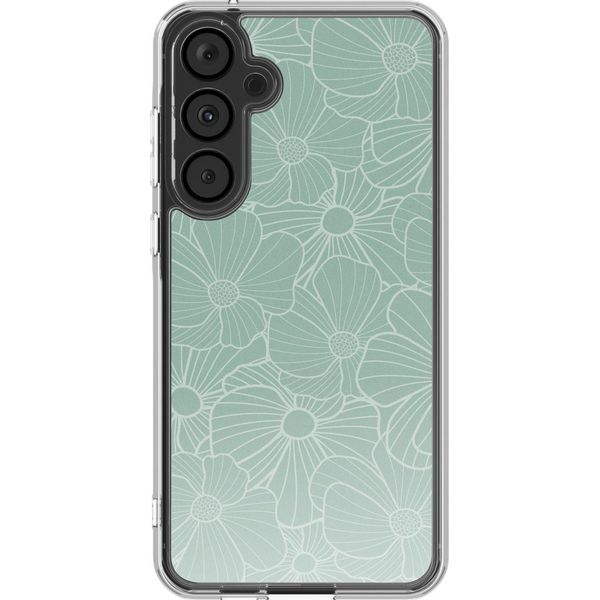 Samsung Galaxy A55 Cover - Silicone - Imoshion Custodia Morbida/Copertura Posteriore - Verde-image