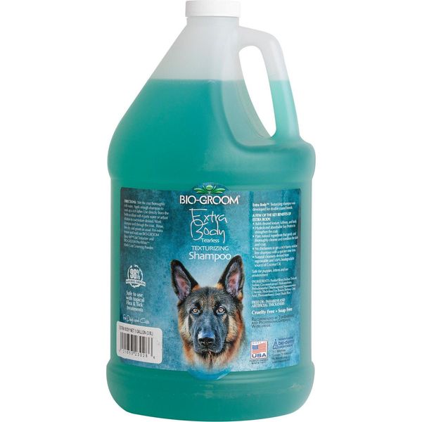 Biogroom Extra Body Shampoo Texturizzante Senza Lacrime, Concentrato 1:4, 3,8 L (Diluito 19 L)-image