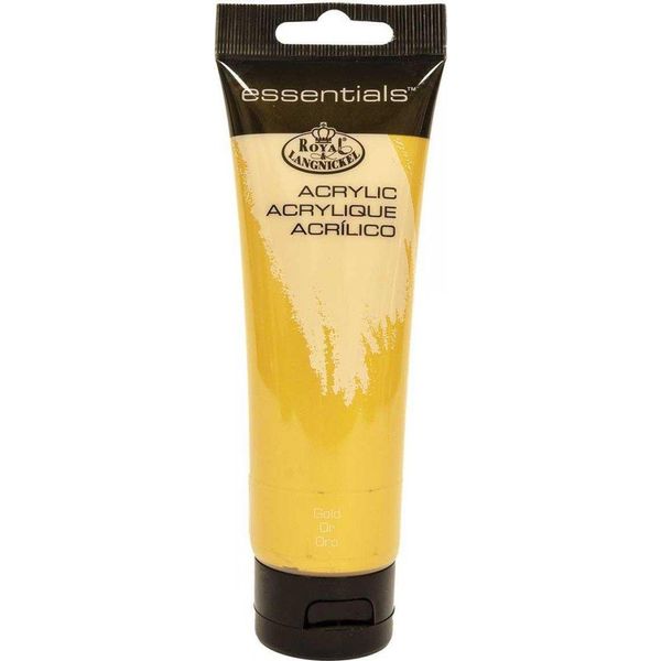 Royal & Langnickel Vernice Acrilica Essentials, 120 Ml, Oro-image