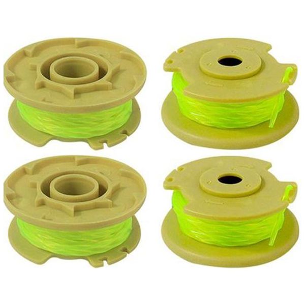 Inf Bobine Di Ricambio Per Decespugliatore Ryobi, Confezione Da 4 Verde-image