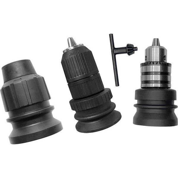 3X Mandrino Per Hilti TE1,TE5,TE6,TE14,TE15,TE18-M-image