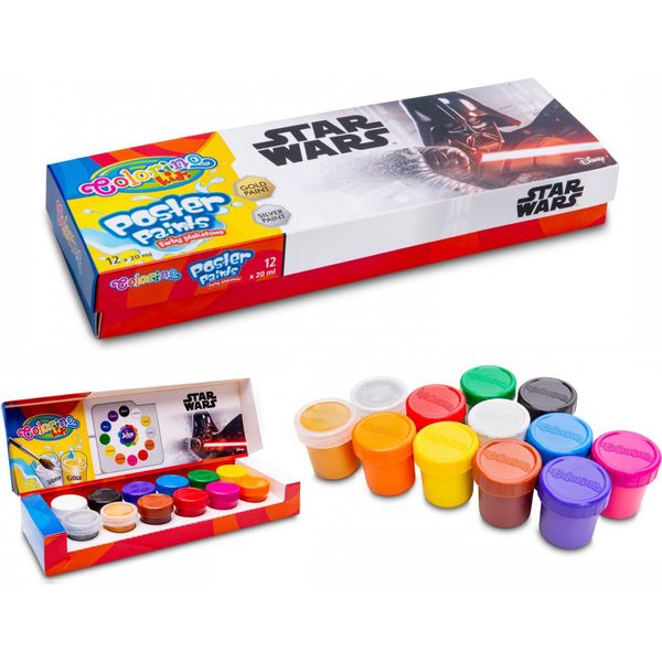 Poster Di Star Wars 12 Colori Colorino-image