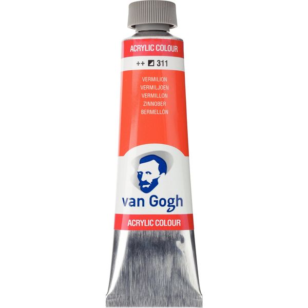 Van Gogh Tubo Di Vernice Acrilica 40 Ml Vermiglio 311-image