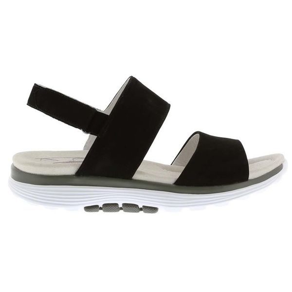 Gabor Sandali Da Donna In Pelle Nera Con Velcro Gabor Sandali Da Donna In Pelle Nera Con Velcro 35-image