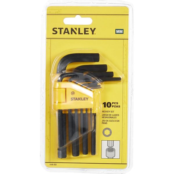 Stanley Hexkey Set Stanley 10PCS-image