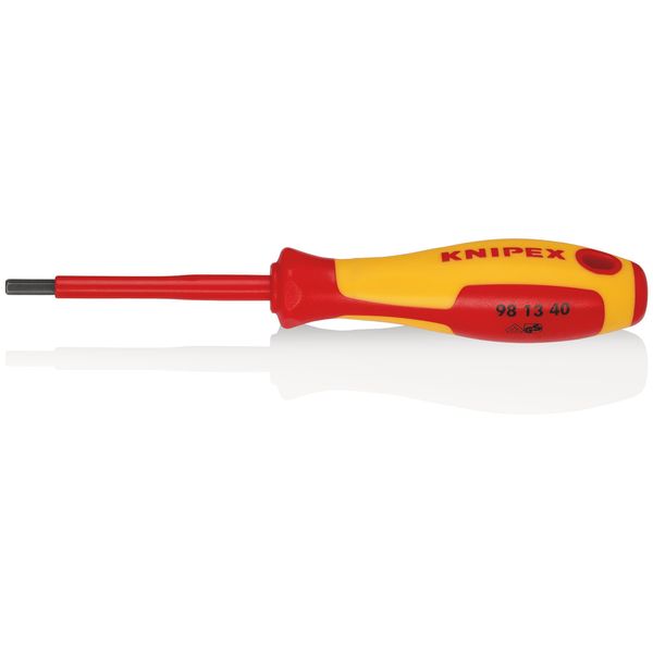 Knipex 98 13 40 Cacciavite Per Viti Ad Esagono Cavo Brunito Vde 182 Mm-image