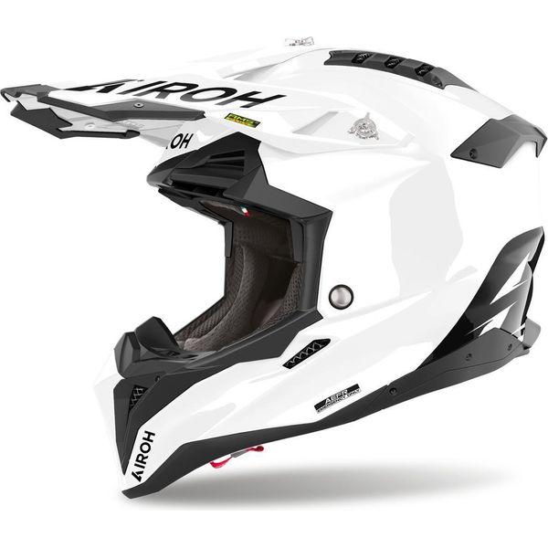 Casco Aviator 3 Color, Airoh (Bianco Lucido, Taglia Xs) 2026-image