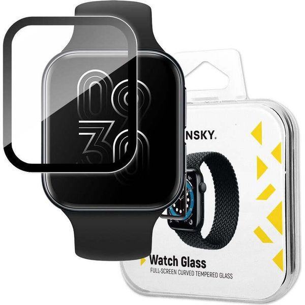 Wozinsky Watch Glass Vetro Ibrido Per Oppo Watch 46 Mm Nero-image